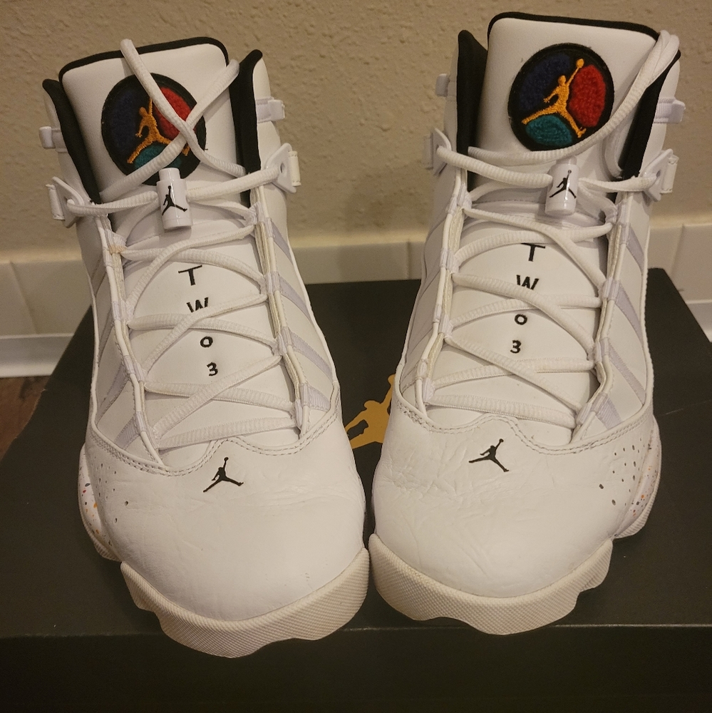 Air Jordan Six Rings, White, size 12